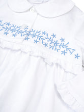 Load image into Gallery viewer, Girls Blue Morgan Check Traditional Cotton Pyjamas