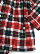 Load image into Gallery viewer, Girls  Red Check Traditional Pyjamas