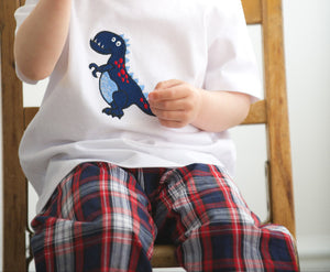 Cheeky Dinosaur Summer Kids Pyjamas for Boys