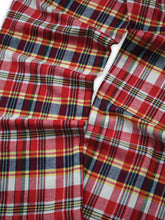 Load image into Gallery viewer, Unisex &#39;Pentlow&#39; Red Brushed Check Pyjama Trouser