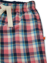 Load image into Gallery viewer, Unisex &#39;Quinn&#39; Coral Brushed Check Pyjama Lounge Pant